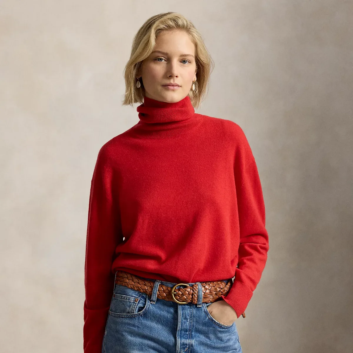 Cashmere Turtleneck Sweater by Ralph Lauren
