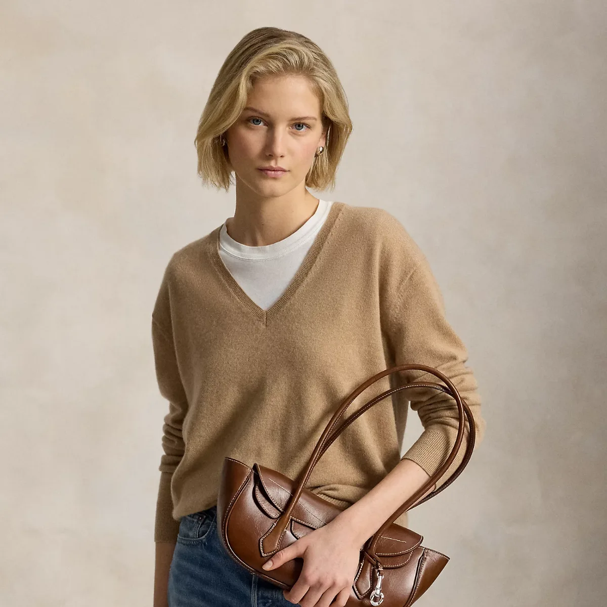Cashmere V-Neck Sweater by Ralph Lauren
