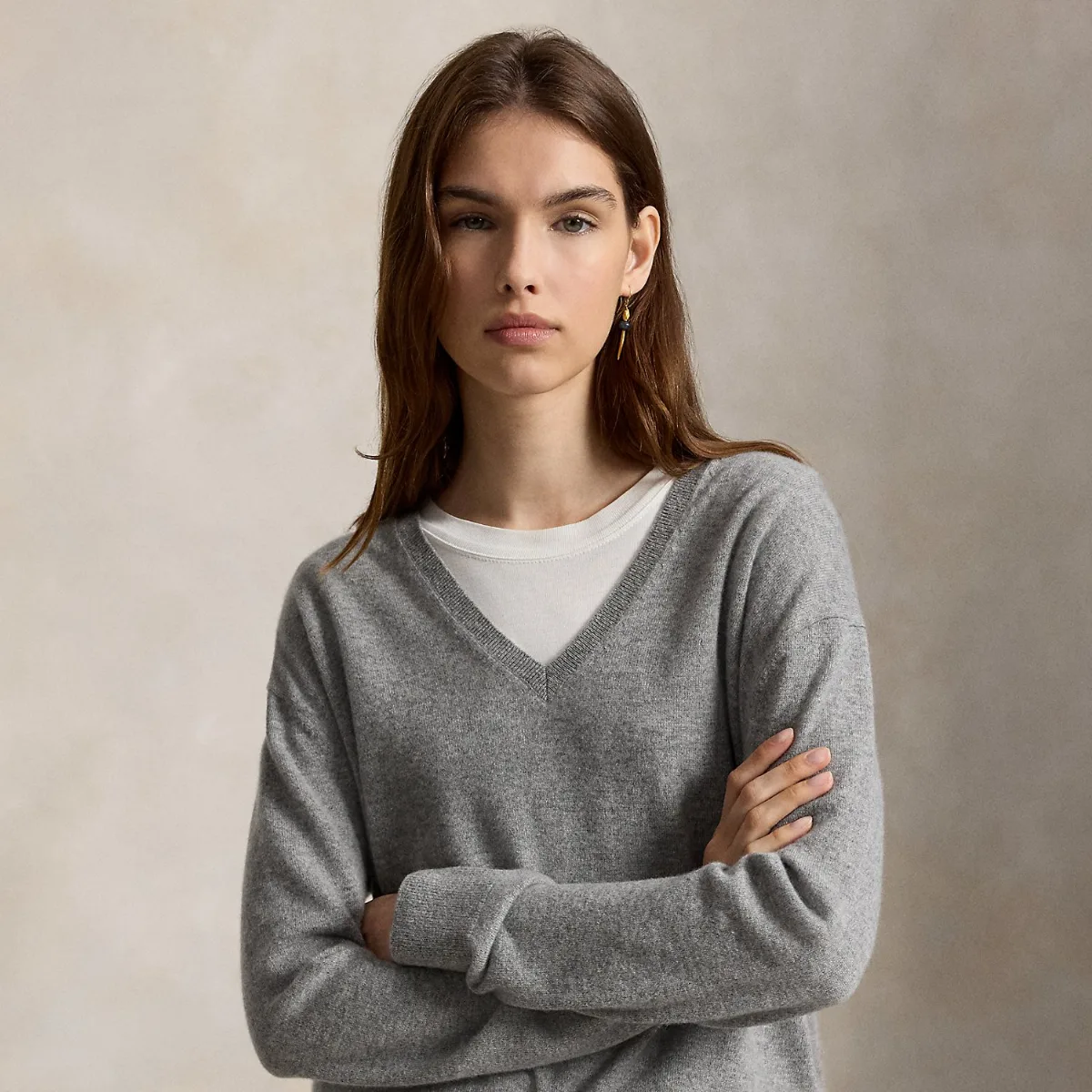 Cashmere V-Neck Sweater by Ralph Lauren