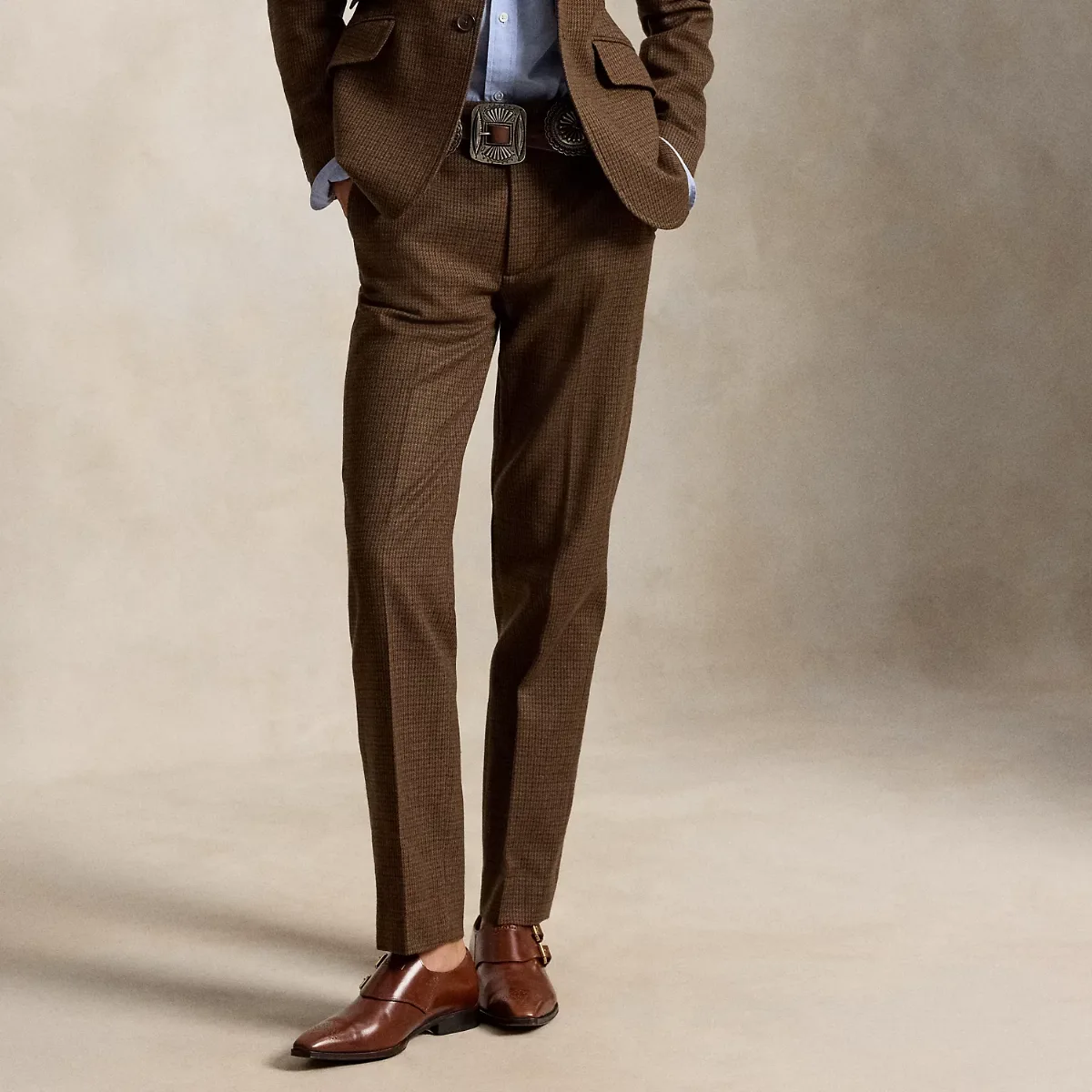 Tweed Slim Pant by Ralph Lauren