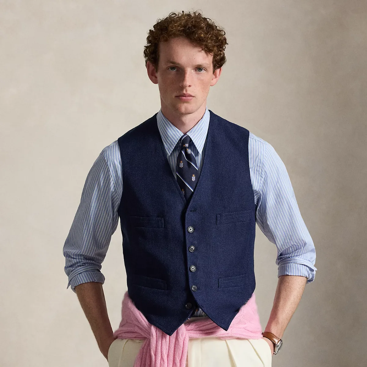 Summer Tweed Vest by Ralph Lauren