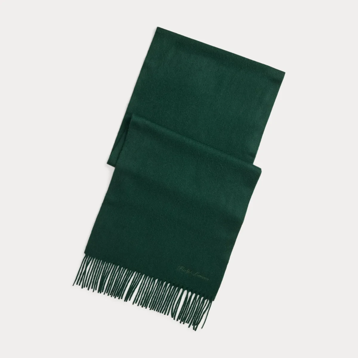 Fringe Cashmere Scarf by Ralph Lauren