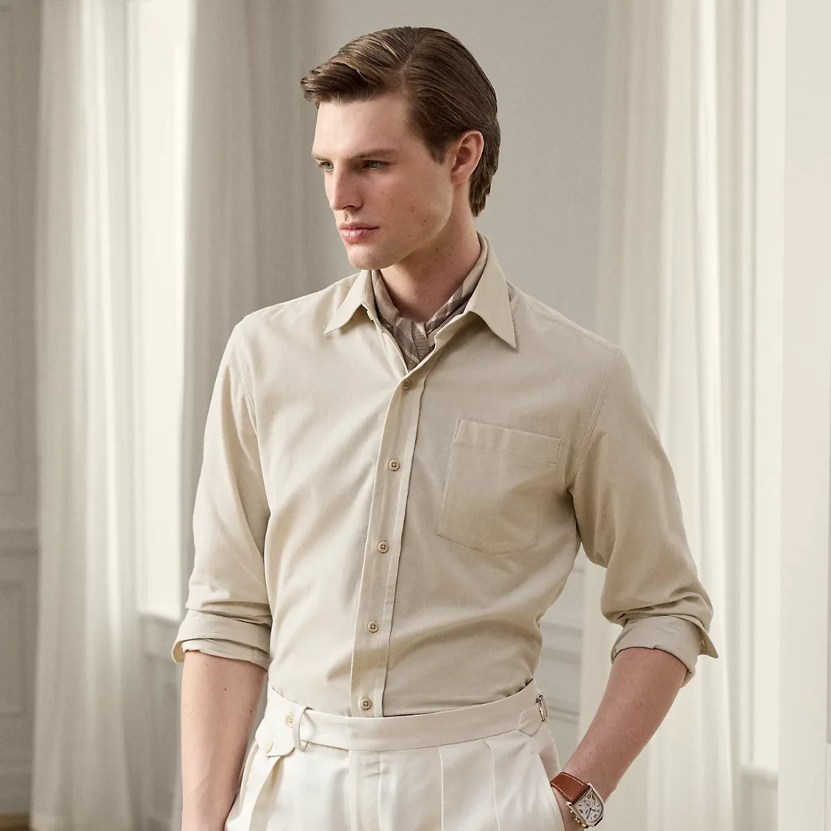 Fine-Wale Corduroy Shirt