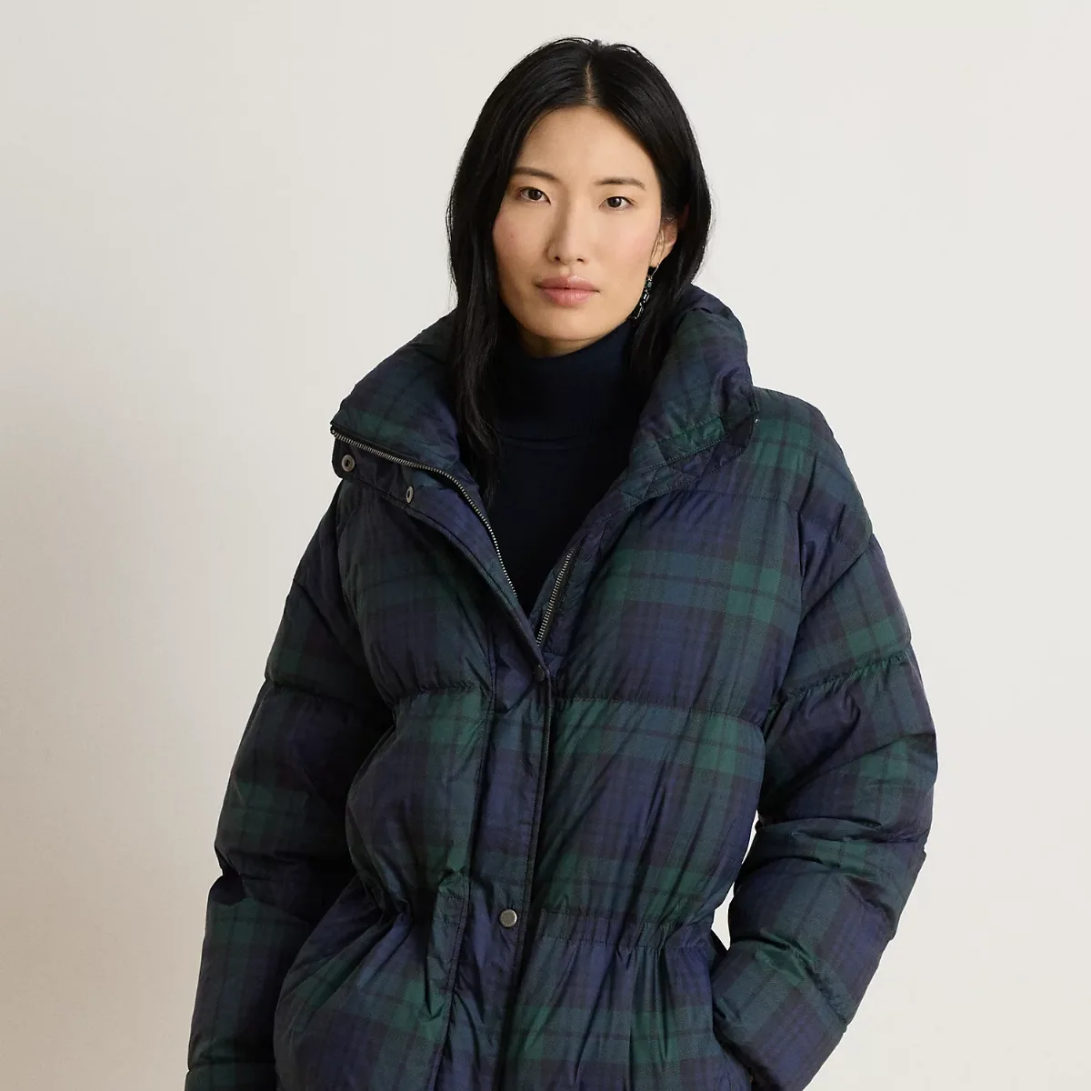 Watch Quilted Funnelneck Down Coat by Ralph Lauren