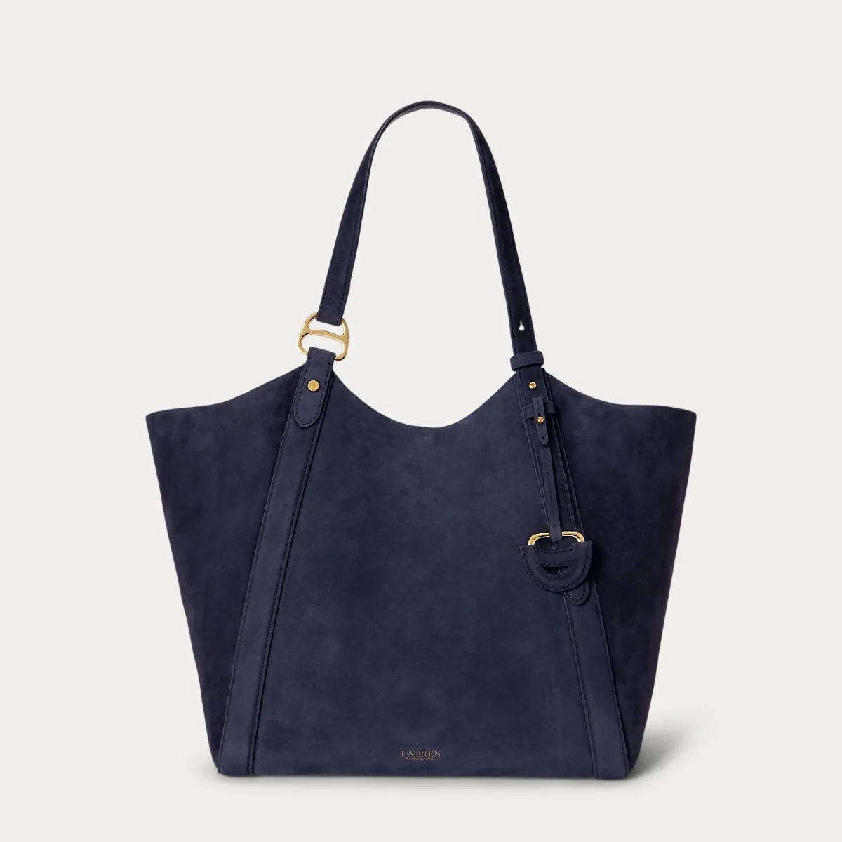 Sheep-Suede Large Tasha Tote Bag