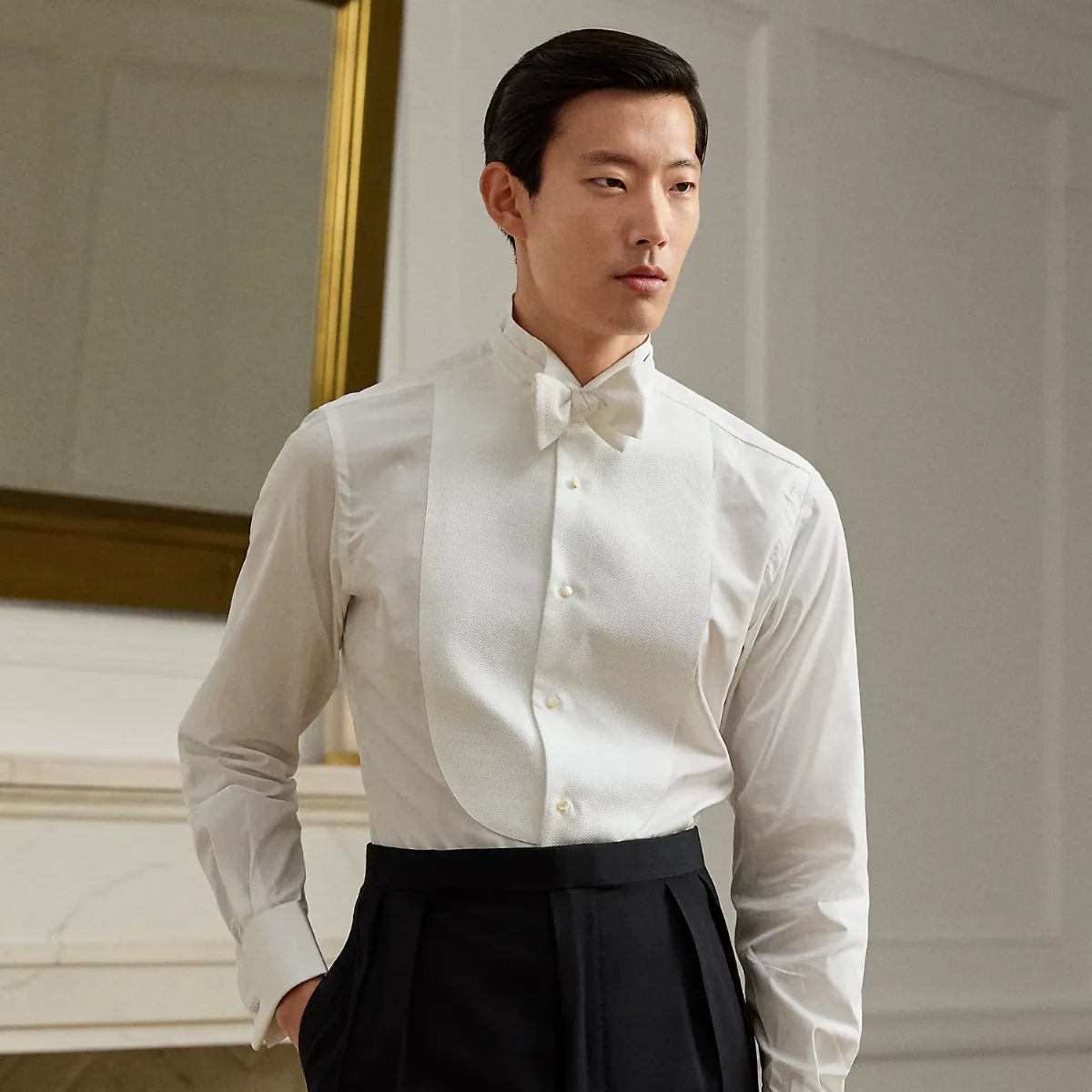 Handmade Wingtip-Collar Poplin Shirt by Ralph Lauren