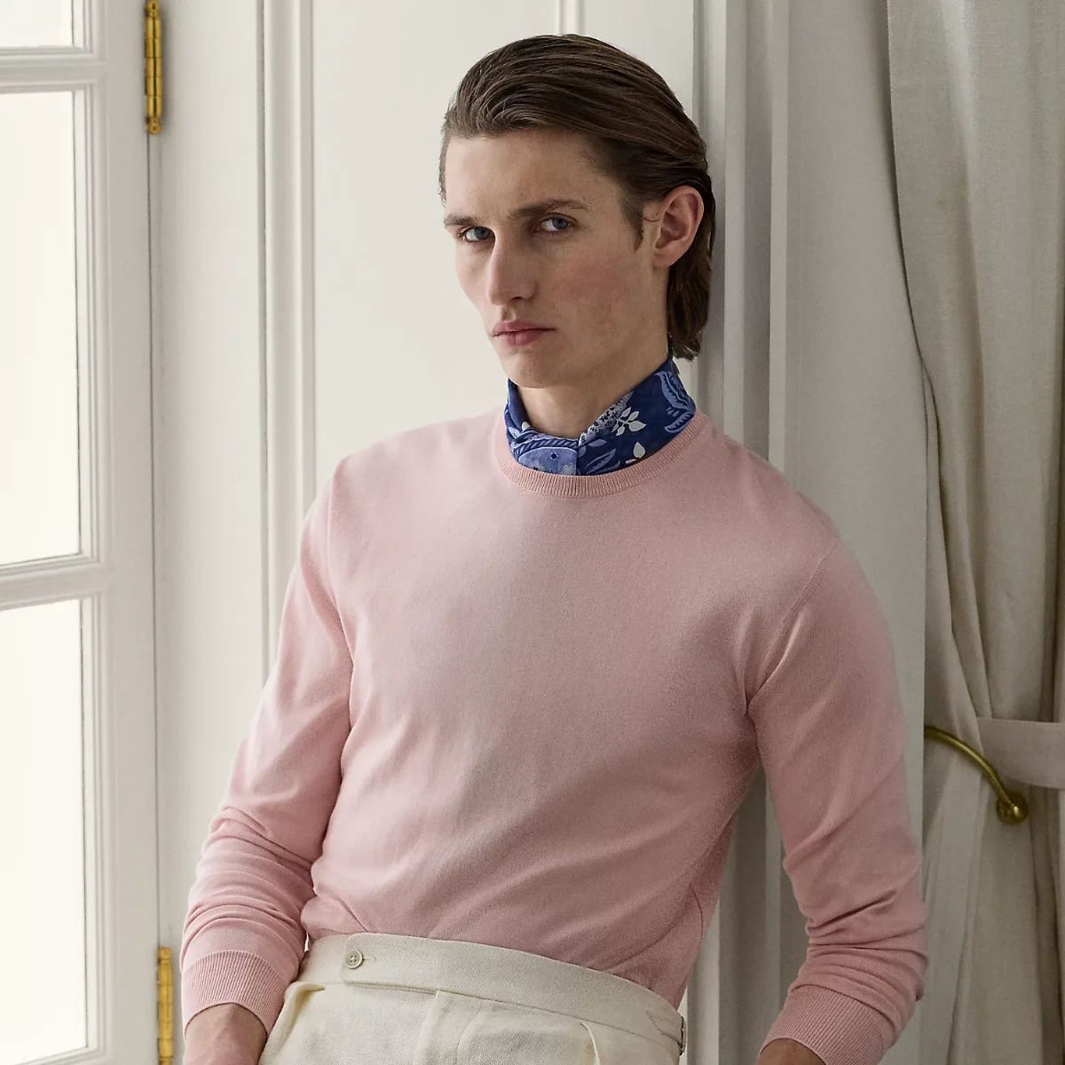 Cotton Crewneck Sweater