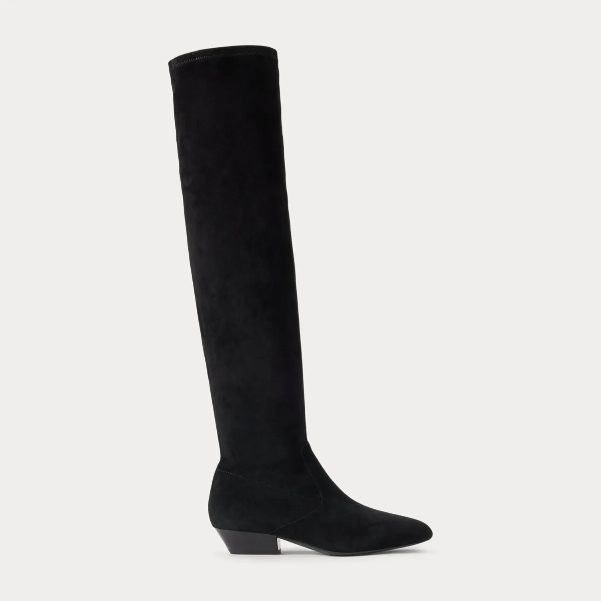 Weslee Sheep-Suede Tall Boot by Ralph Lauren