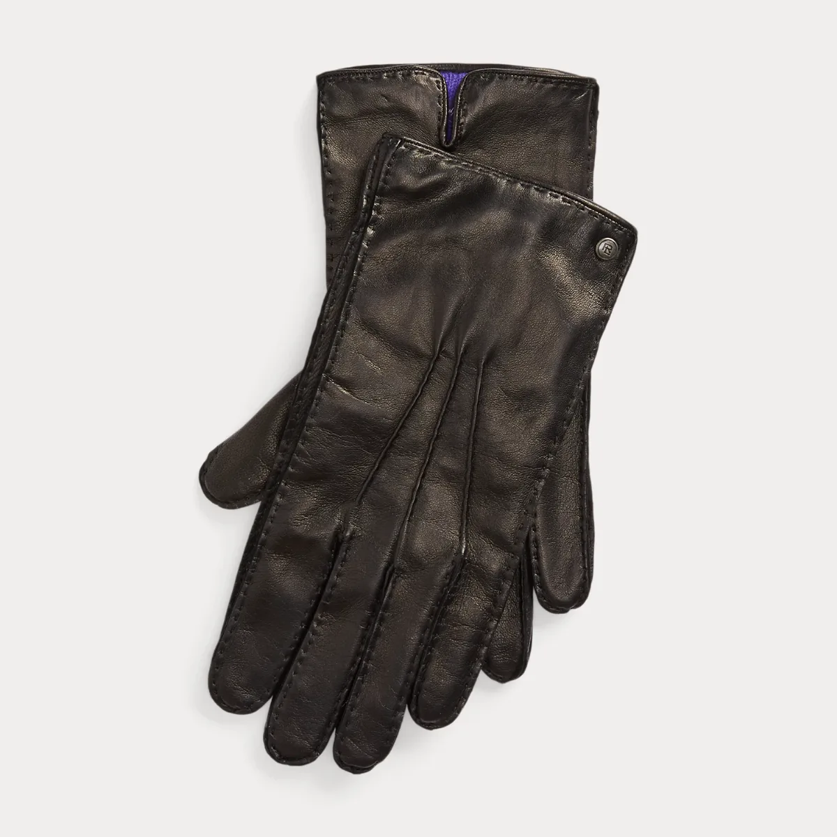 Cashmere-Lined Lambskin Gloves by Ralph Lauren