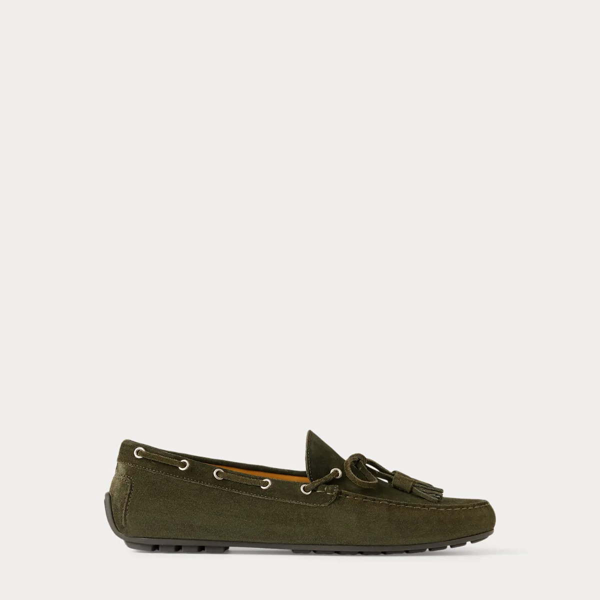 Harold Tassel Calf-Suede Driver by Ralph Lauren