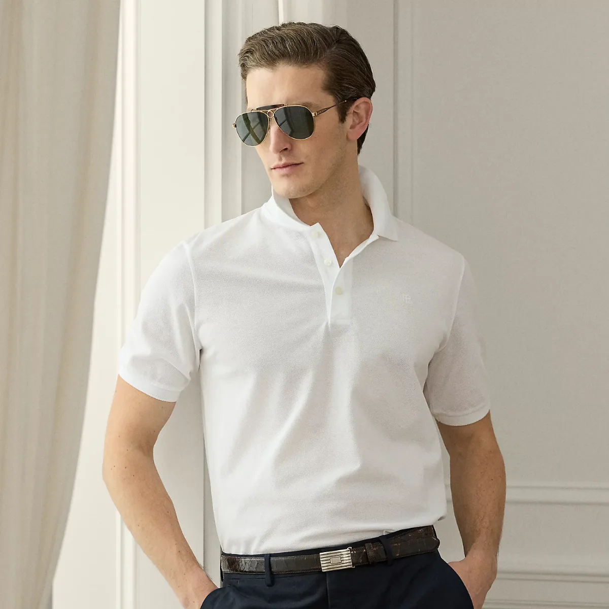Piqué Polo Shirt by Ralph Lauren