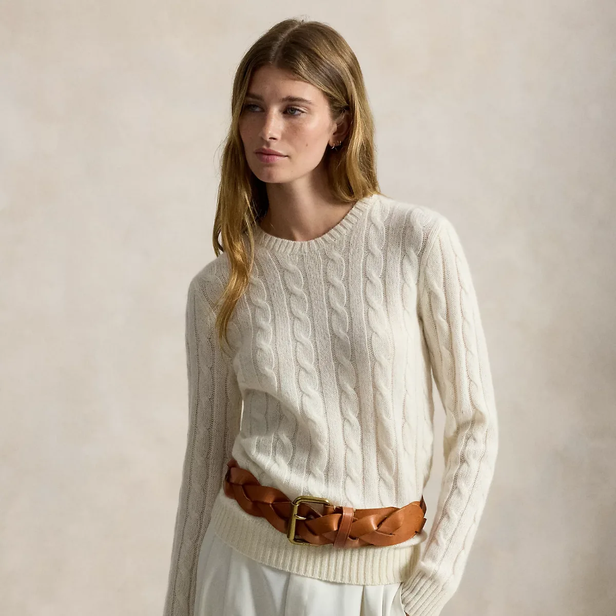 The Iconic Cable-Knit Cashmere Sweater by Ralph Lauren