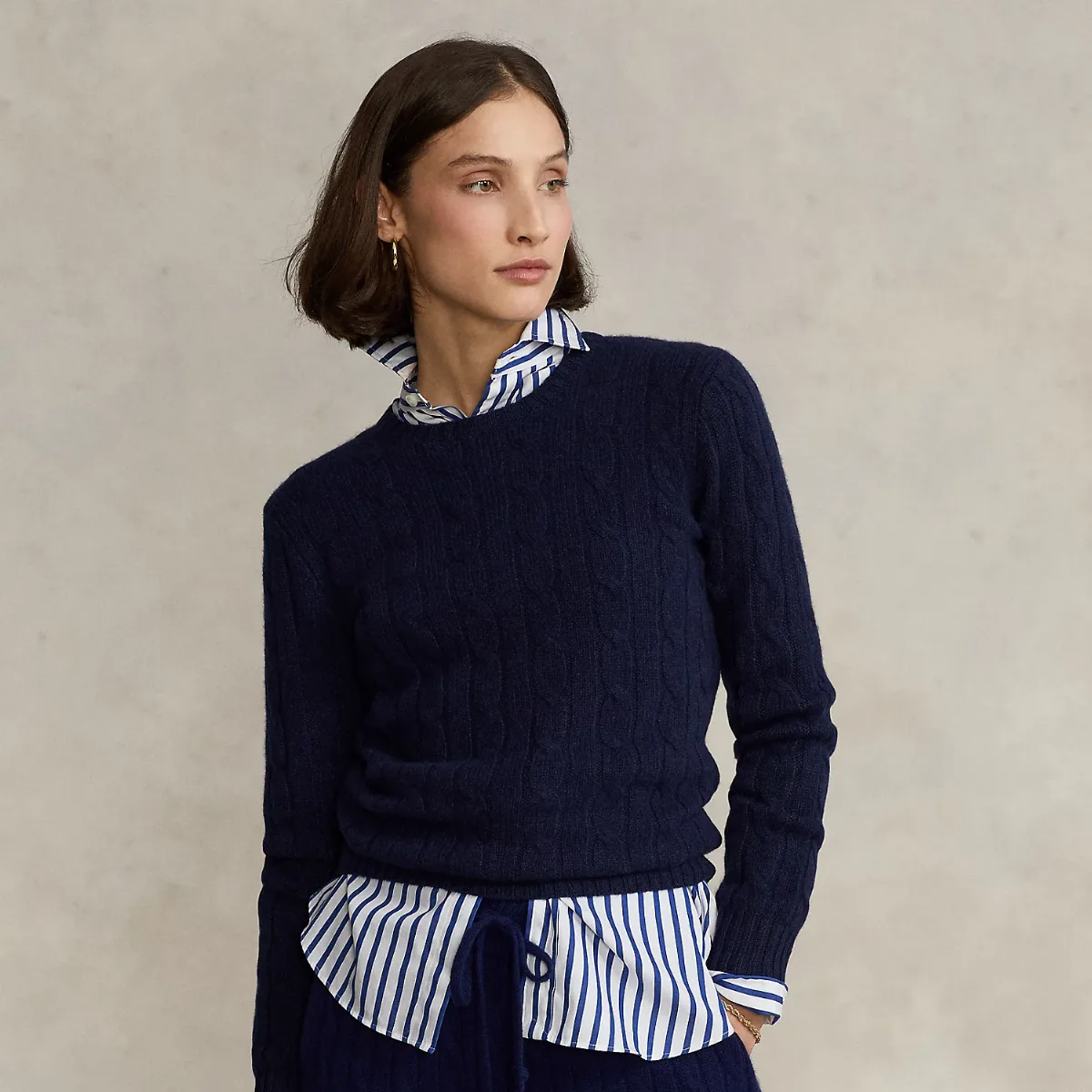 The Iconic Cable-Knit Cashmere Sweater by Ralph Lauren
