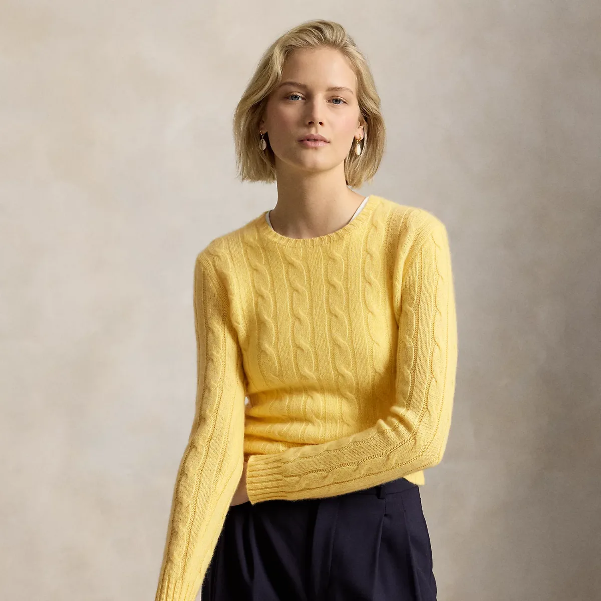The Iconic Cable-Knit Cashmere Sweater by Ralph Lauren