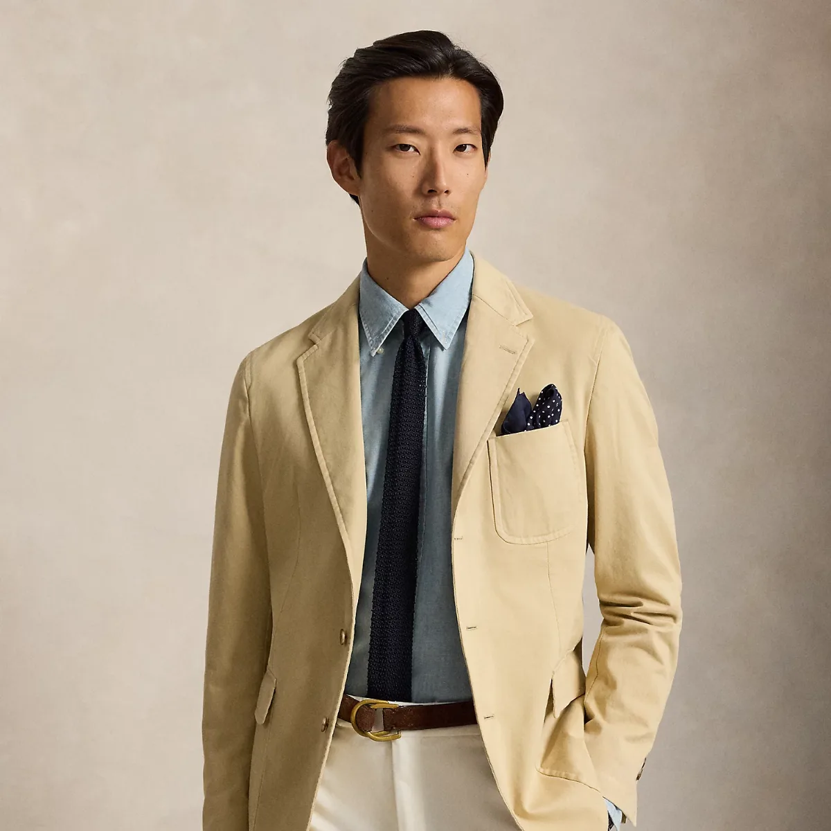 Polo Soft Tailored Fit Chino Sport Coat