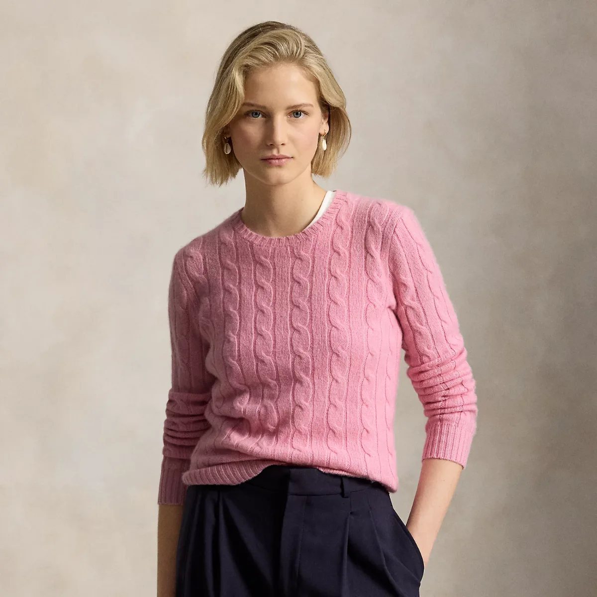 The Iconic Cable-Knit Cashmere Sweater by Ralph Lauren