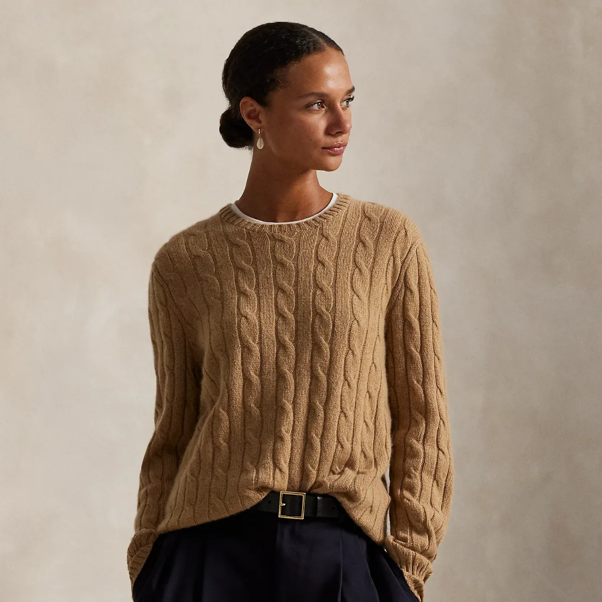 The Iconic Cable-Knit Cashmere Sweater by Ralph Lauren