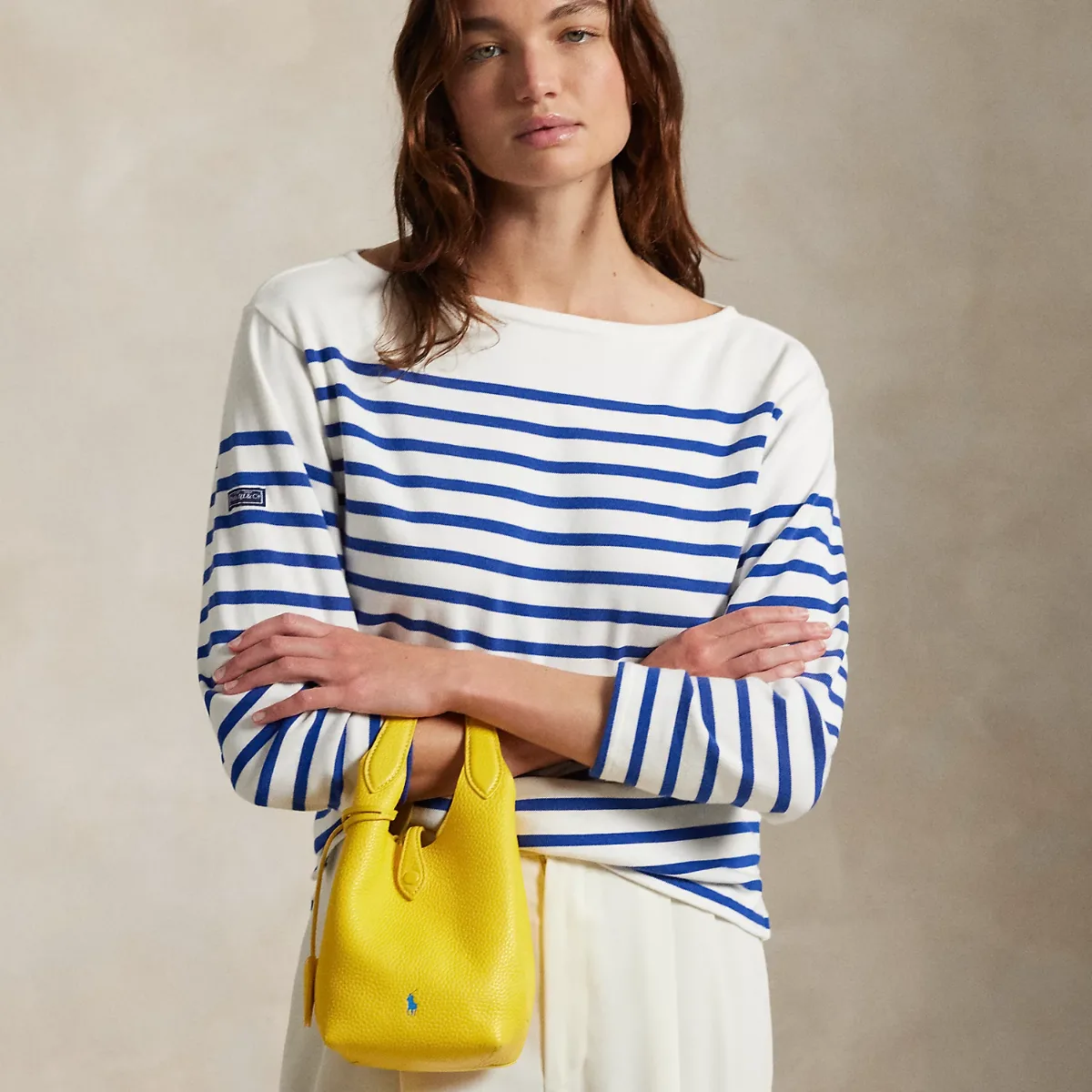 Polo Play Leather Small Tote & Crossbody by Ralph Lauren