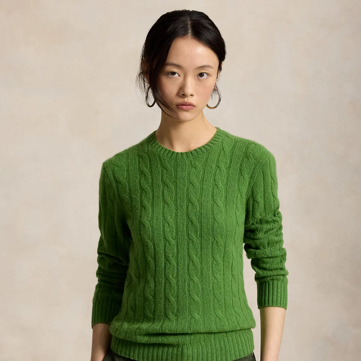 The Iconic Cable-Knit Cashmere Sweater by Ralph Lauren