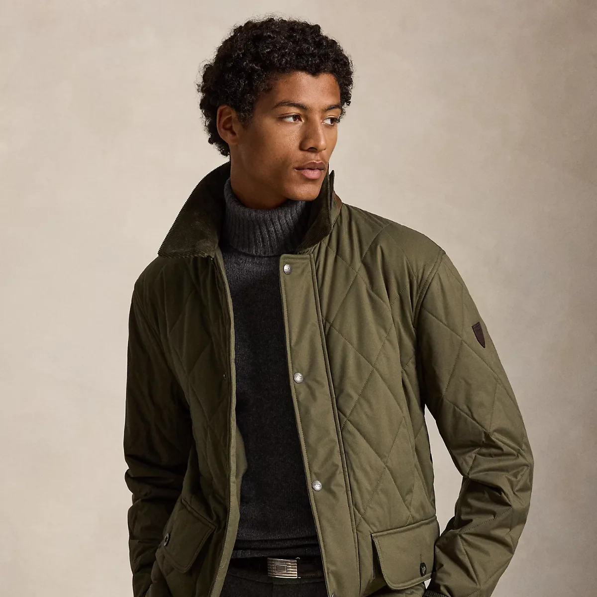 The Beaton Quilted Car Coat