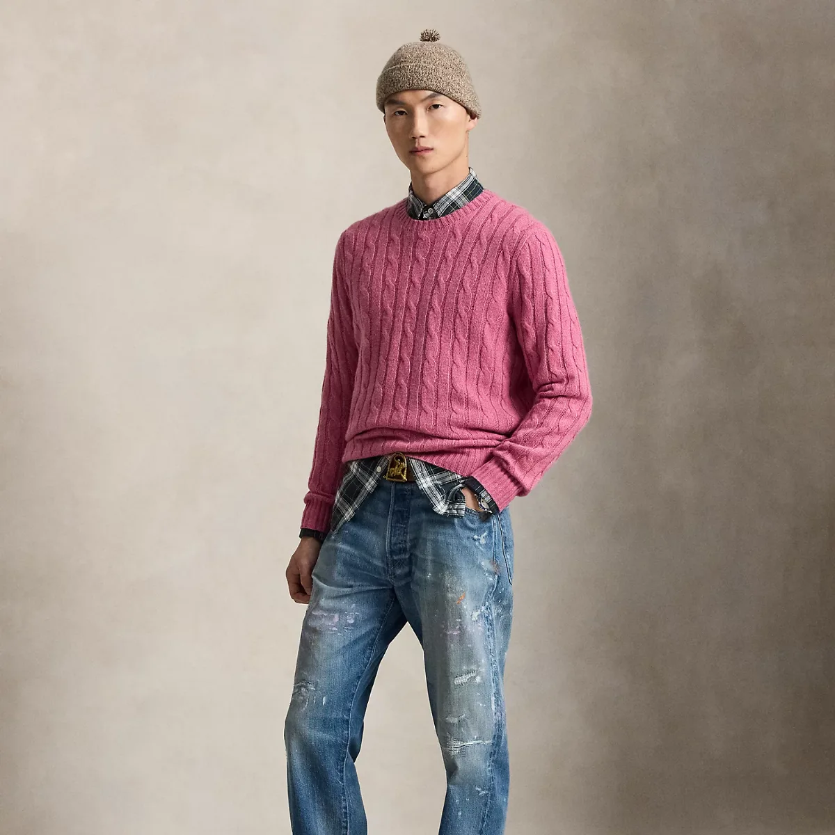 The Iconic Cable-Knit Cashmere Sweater by Ralph Lauren