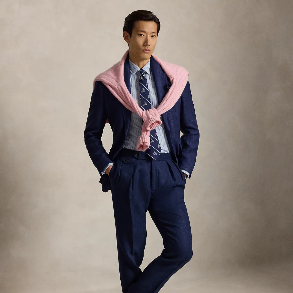Summer Tweed Suit Trouser by Ralph Lauren