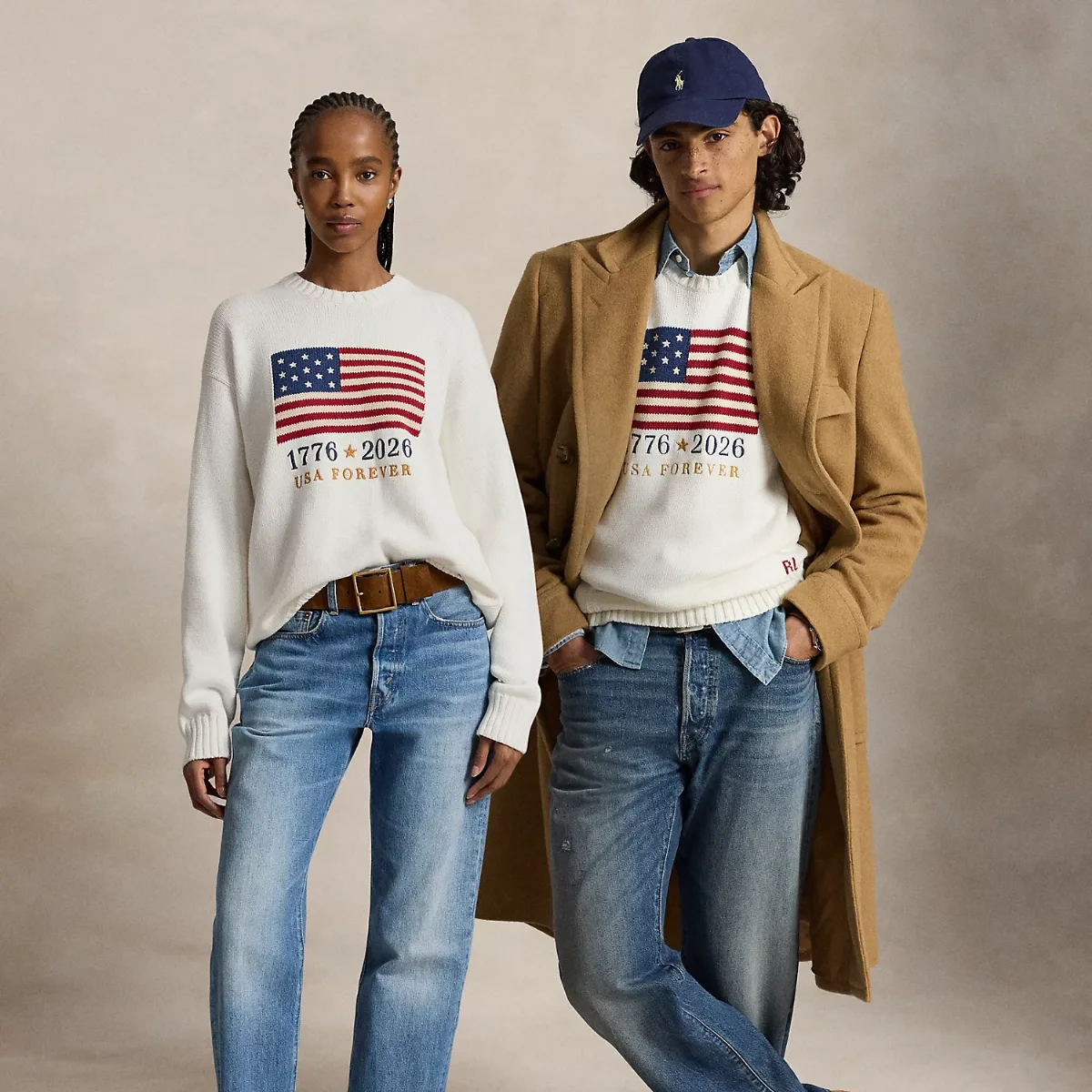 American Icons Stamp Sweater by Ralph Lauren
