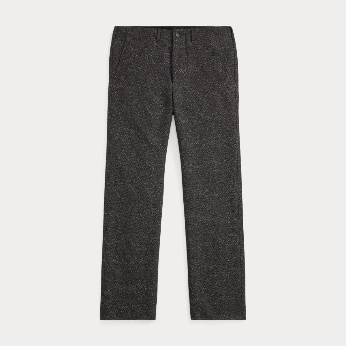 Slim Fit Wool-Cotton Herringbone Pant by Ralph Lauren