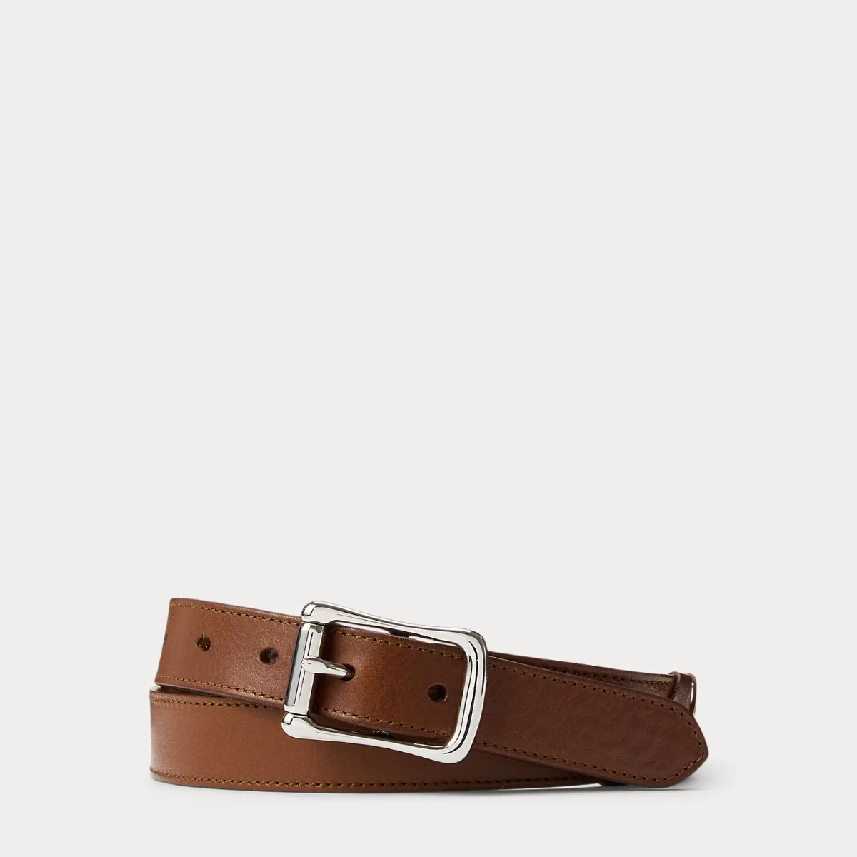 Whipstitched Leather Belt by Ralph Lauren