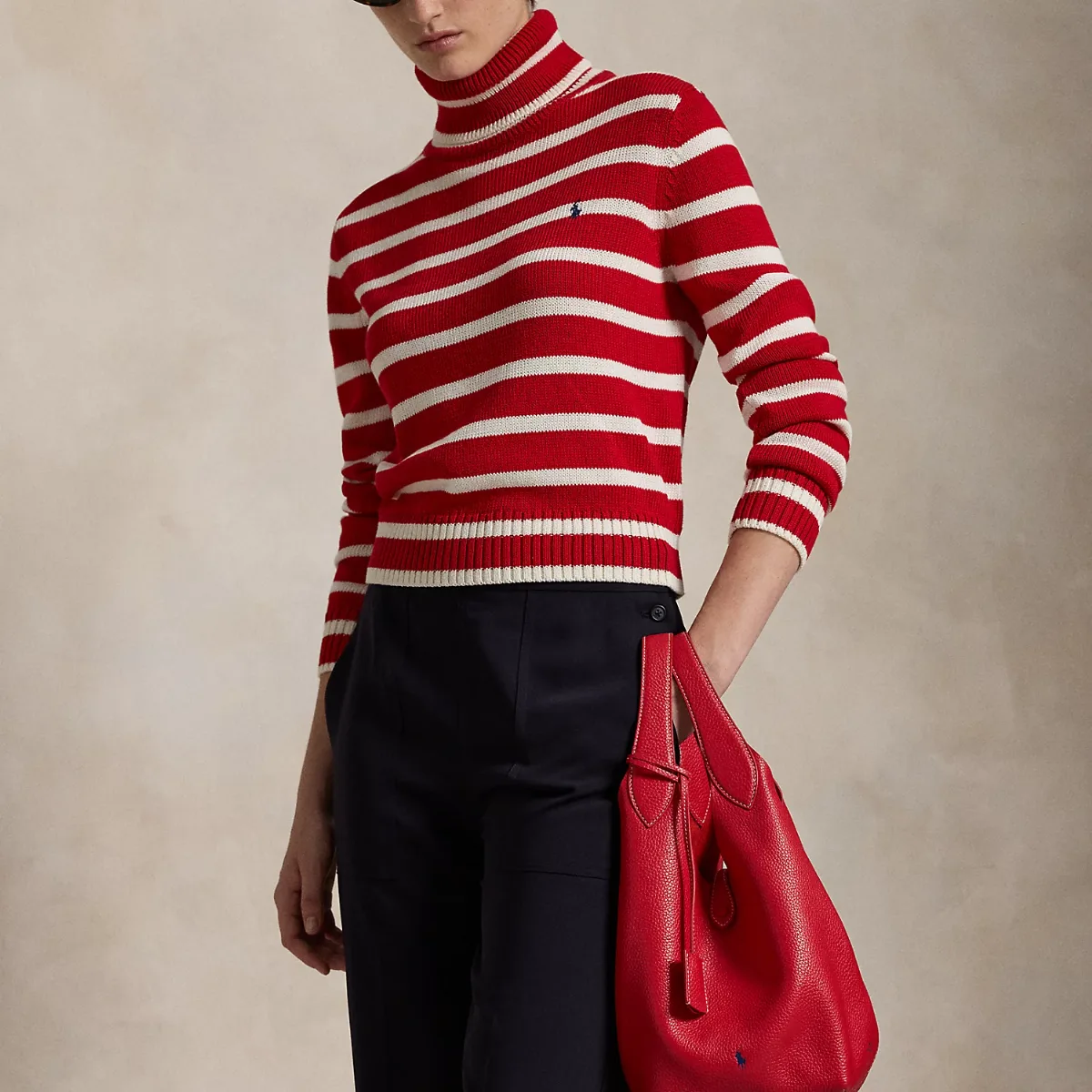 Polo Play Leather Tote by Ralph Lauren