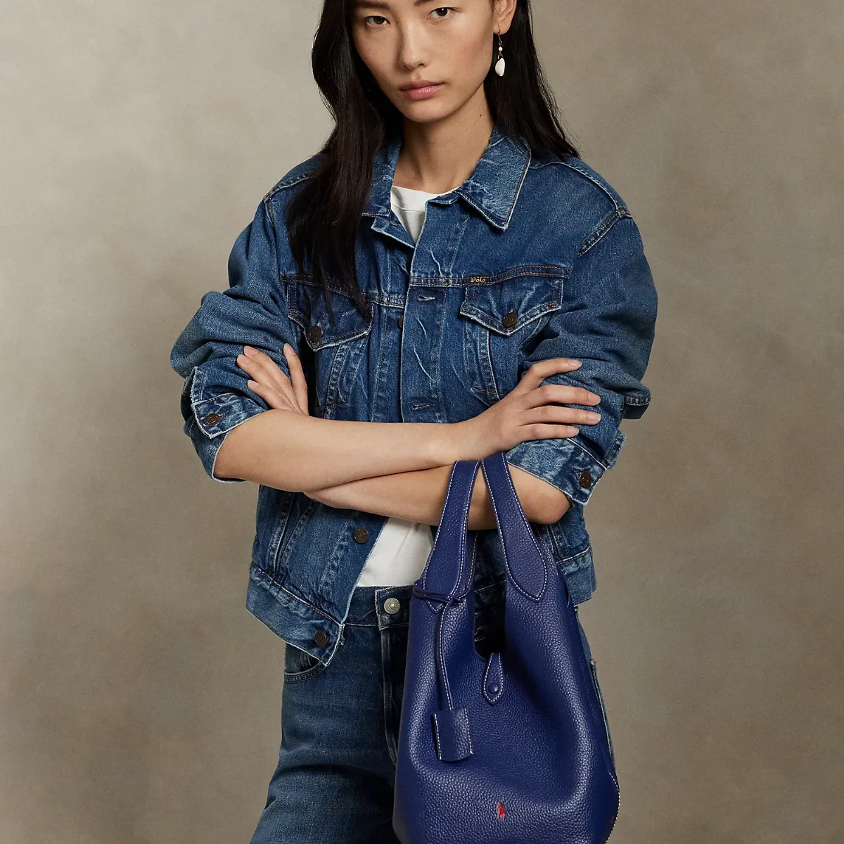 Polo Play Leather Tote