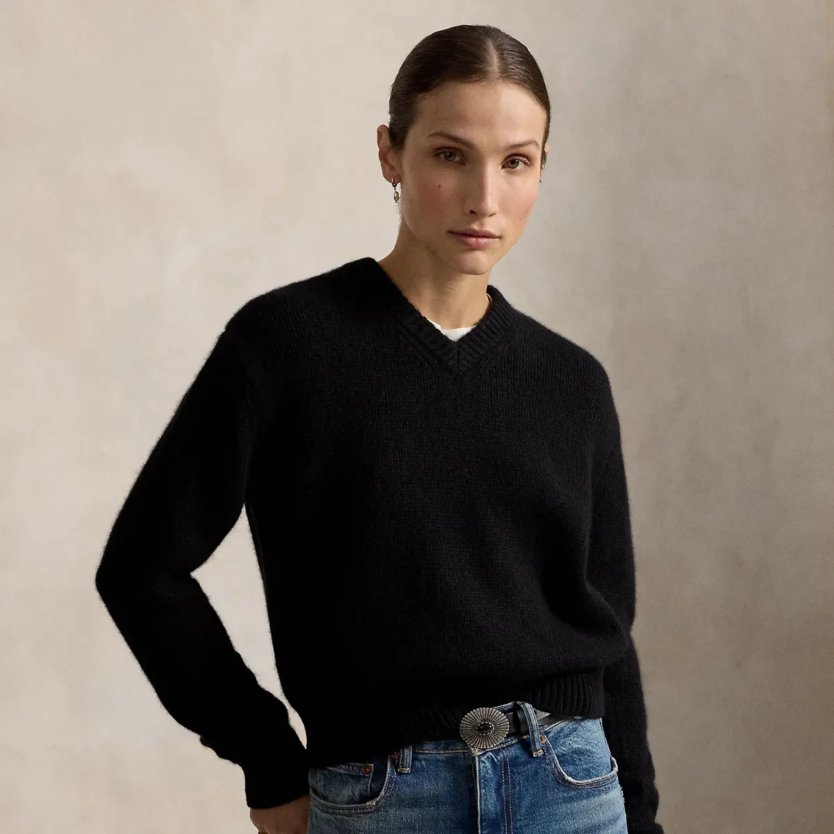 Cashmere V-Neck Sweater by Ralph Lauren