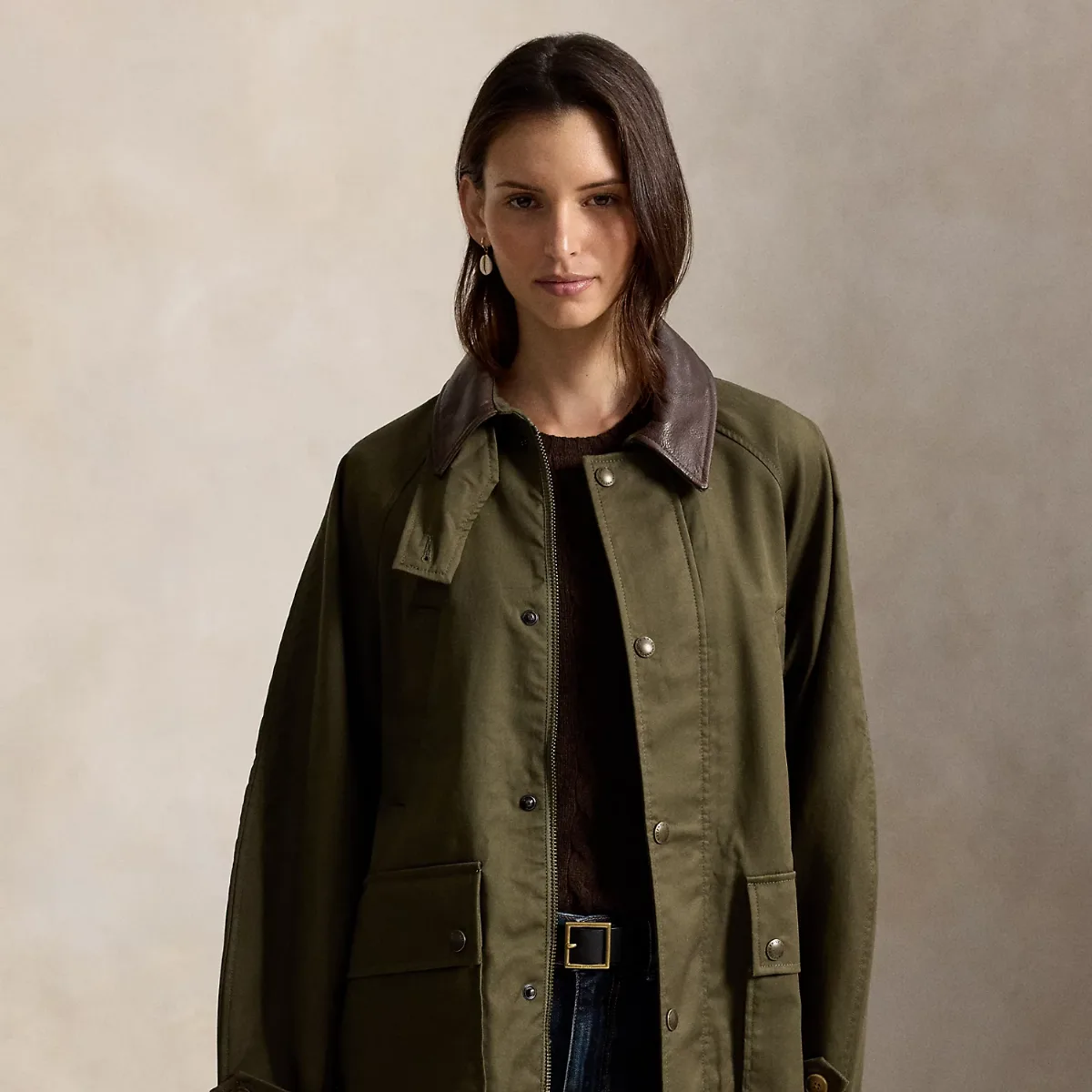 Cotton Twill Barn Jacket by Ralph Lauren