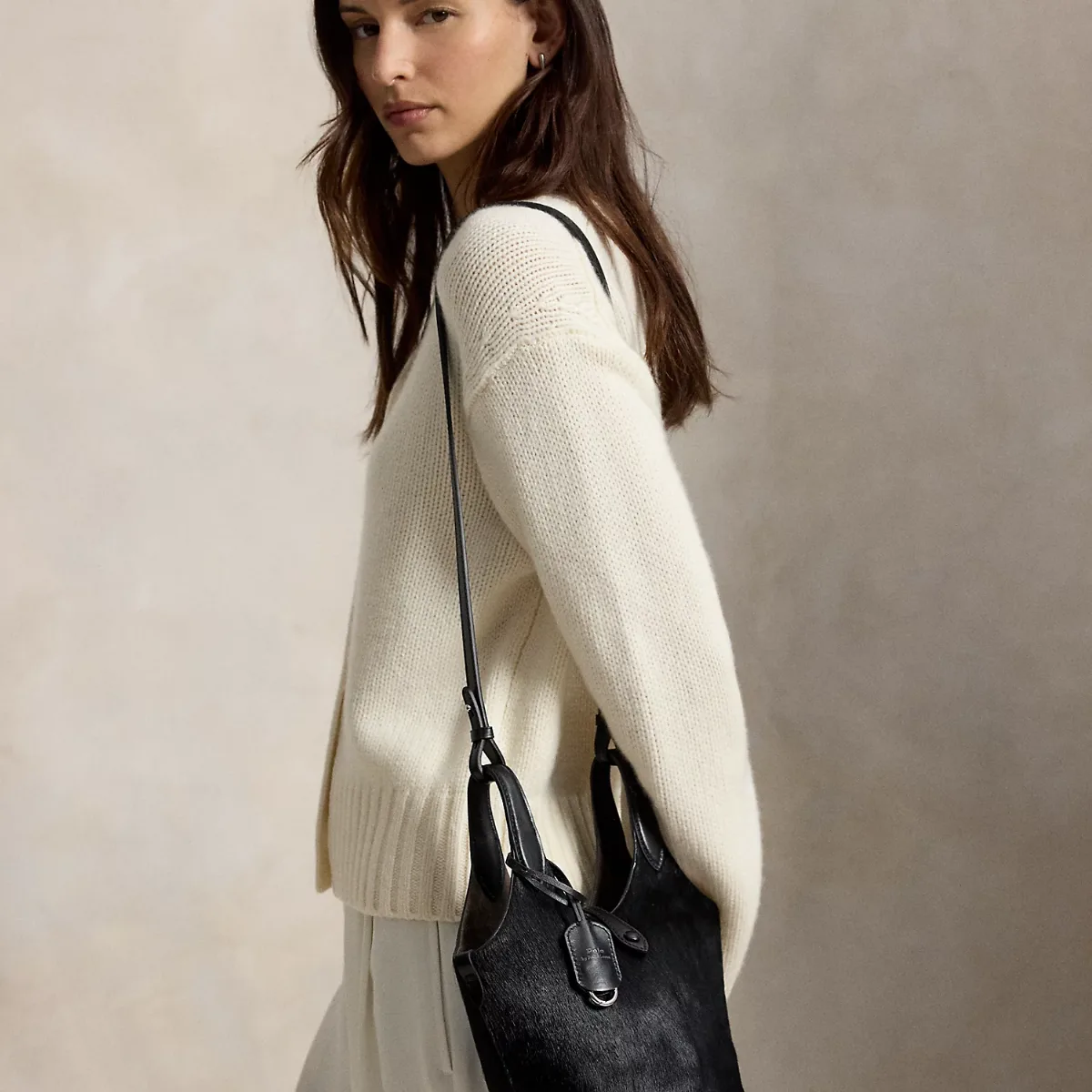 Polo Play Haircalf Tote & Crossbody by Ralph Lauren