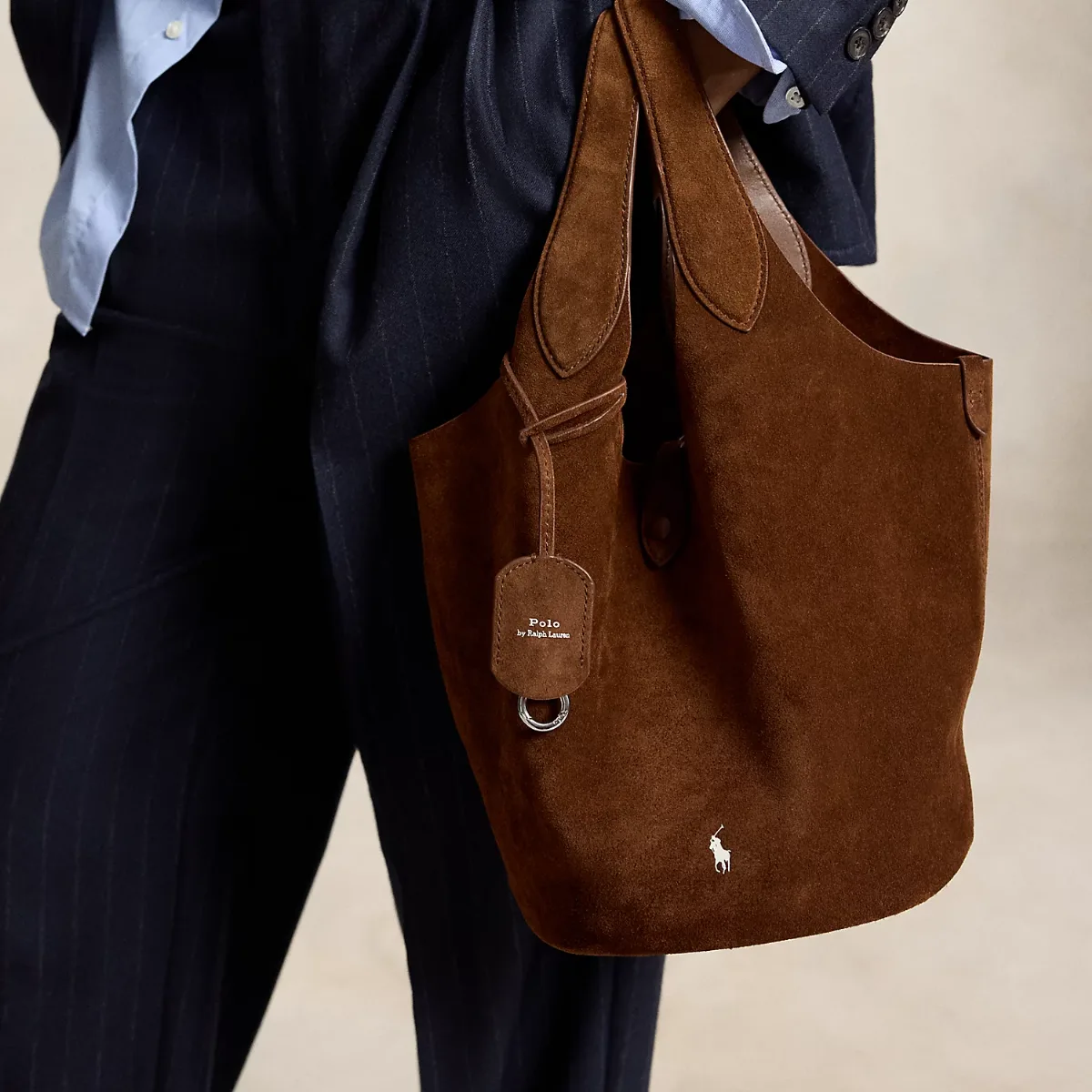 Polo Play Suede Tote