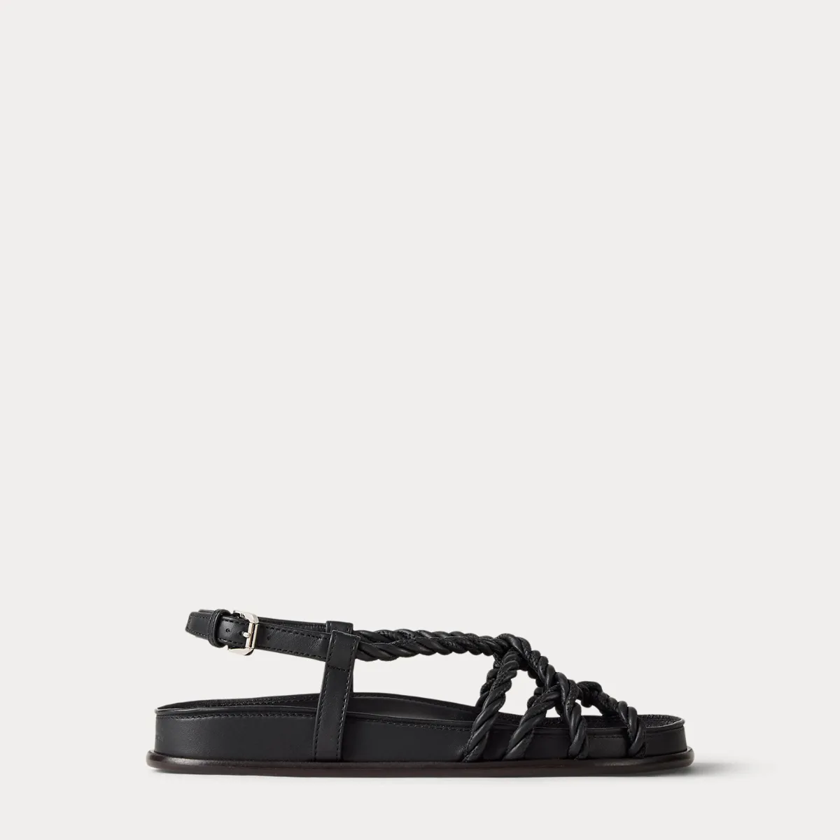 Nolen Lambskin Rope Sandal by Ralph Lauren