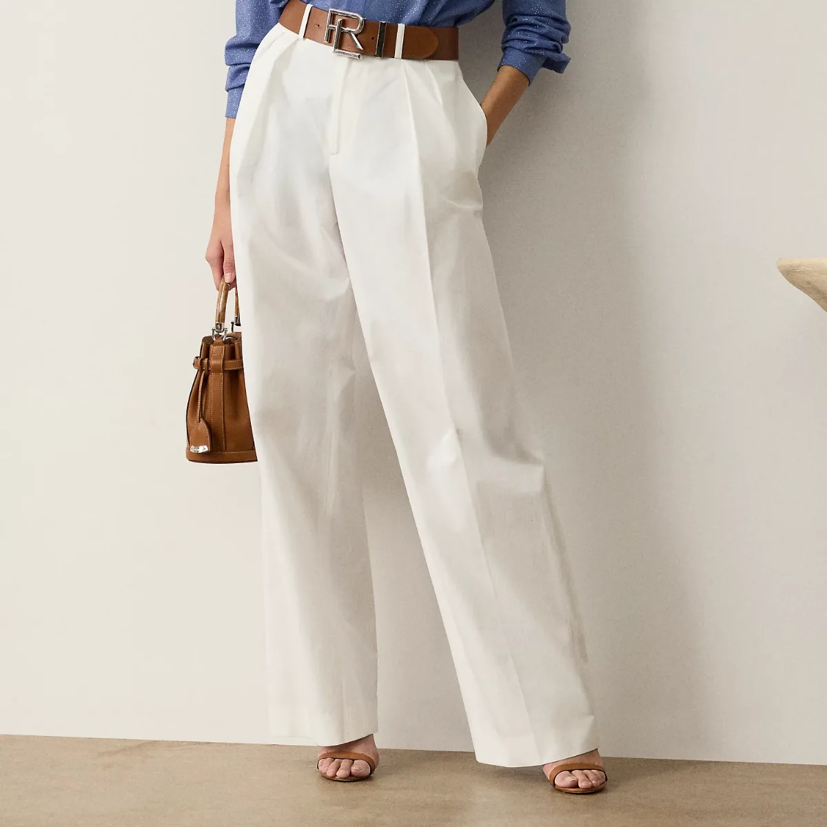 Jody Washed Cotton Pant by Ralph Lauren