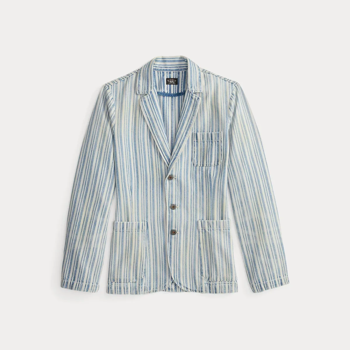 Striped Twill Blazer by Ralph Lauren