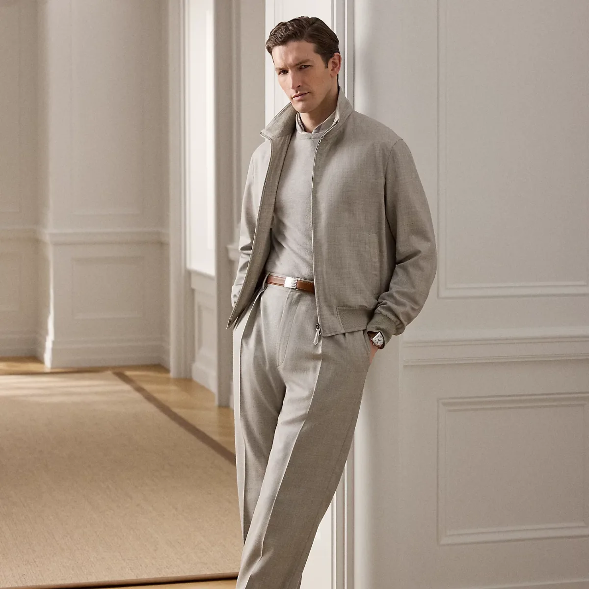 Gregory Hand-Tailored Wool Trouser