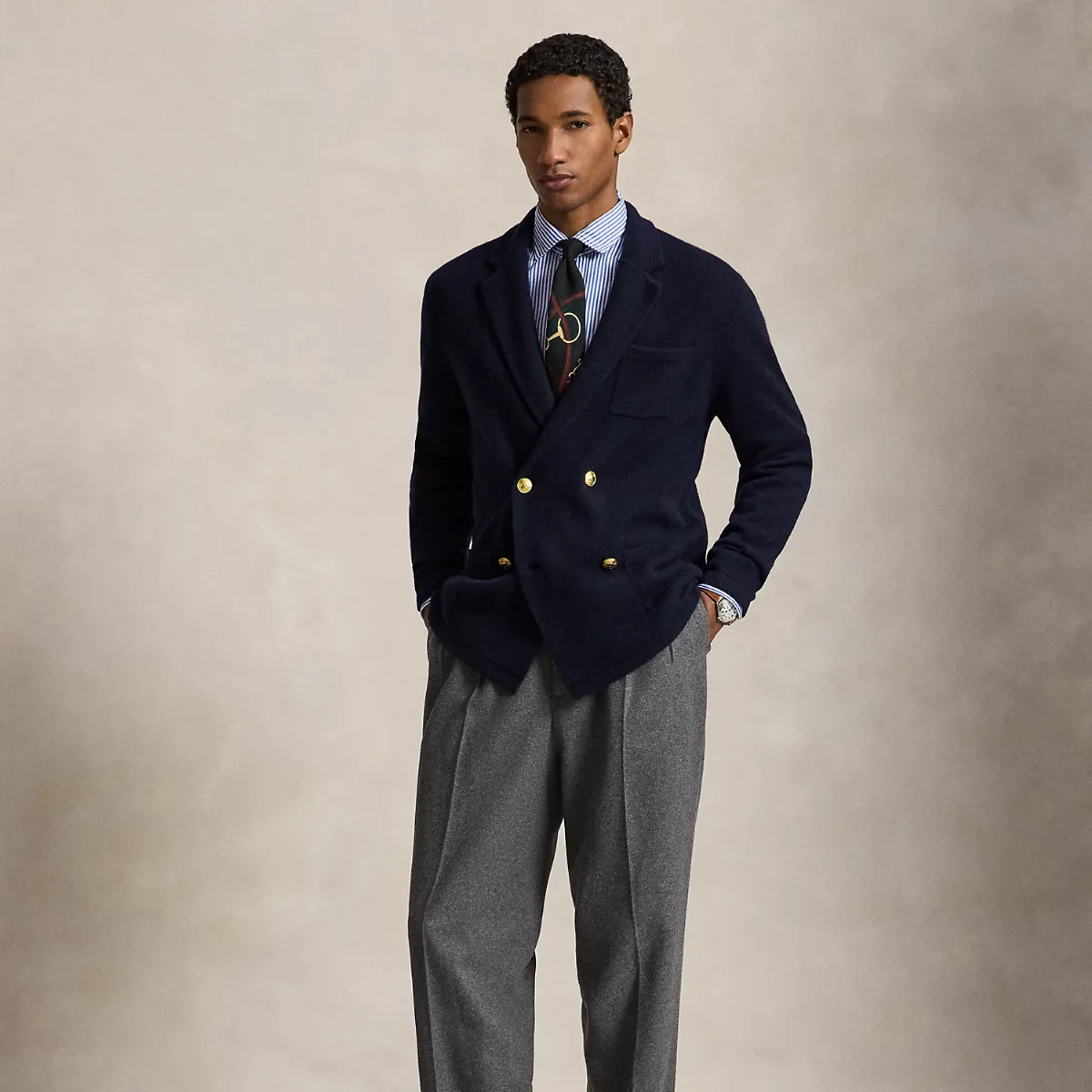 Cashmere Blazer Cardigan by Ralph Lauren