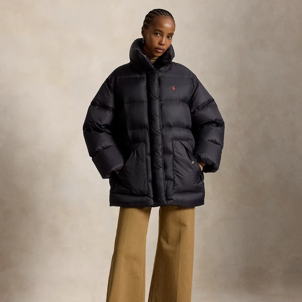 Oversize Down Puffer Jacket by Ralph Lauren