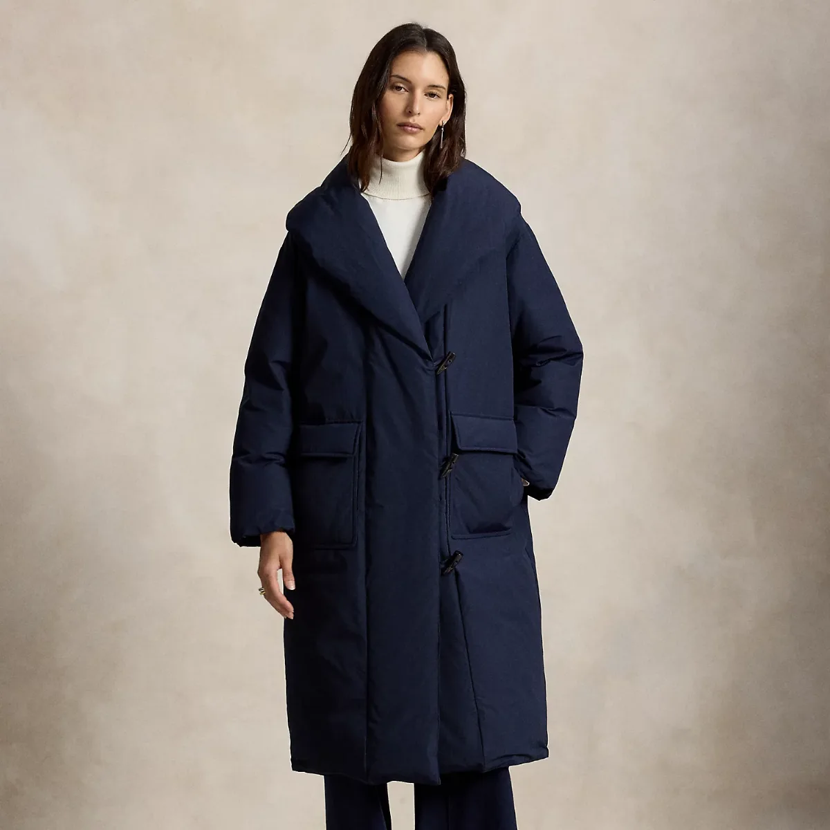 Down Puffer Toggle Coat by Ralph Lauren