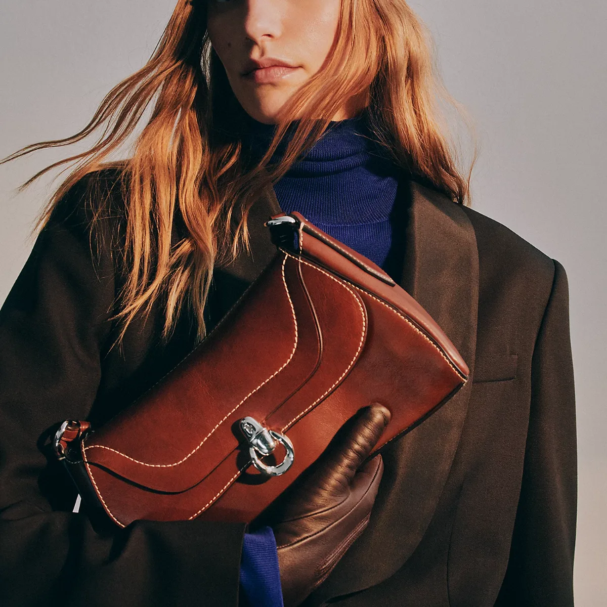 Polo Blaze Leather Top Handle by Ralph Lauren