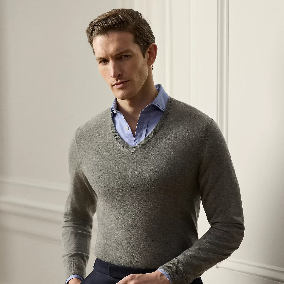 Cashmere V-Neck Sweater by Ralph Lauren