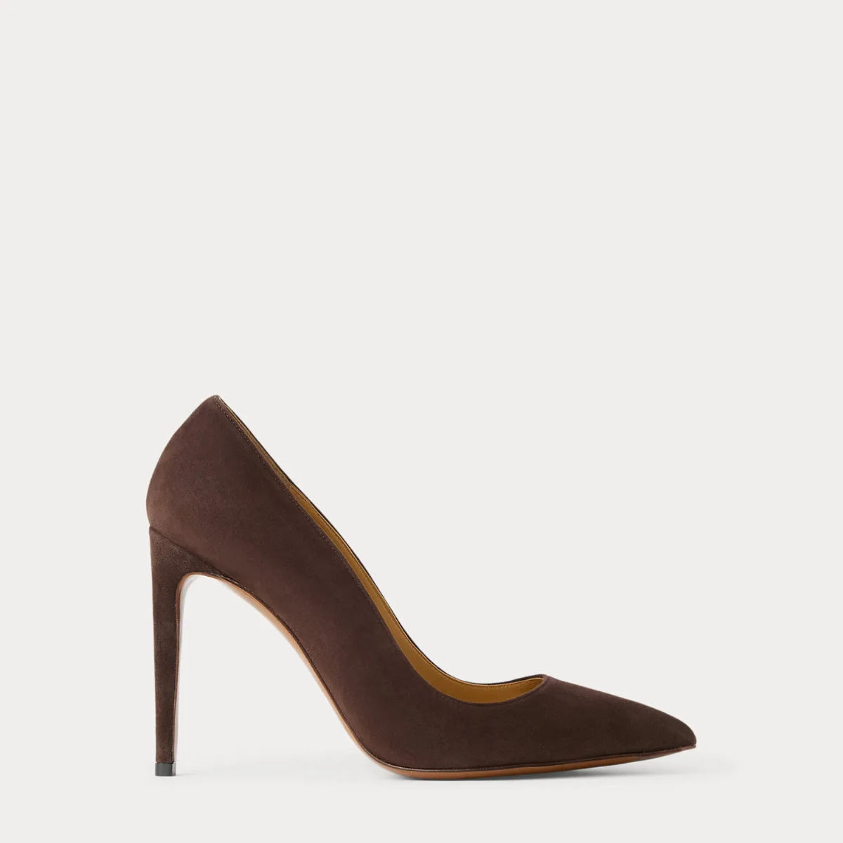 Celia 100 mm Goat-Suede Pump by Ralph Lauren
