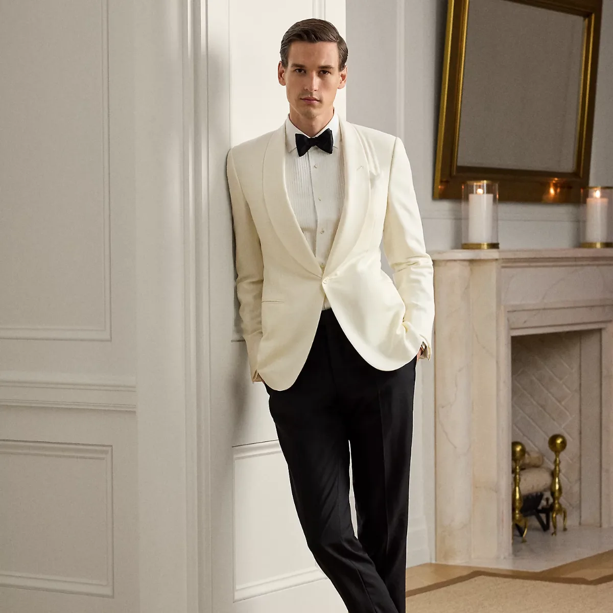 Gregory Hand-Tailored Tuxedo Trouser by Ralph Lauren