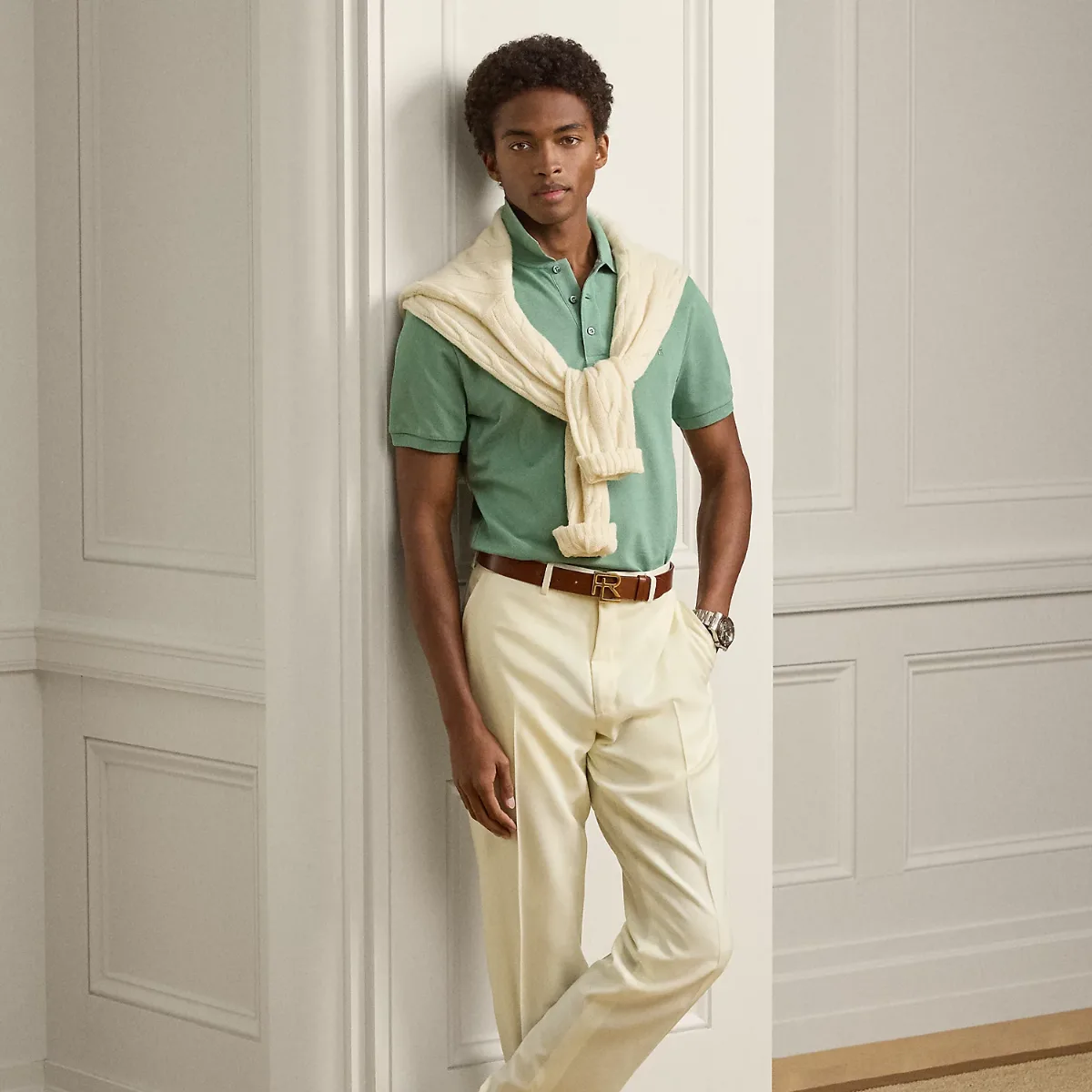 Gregory Hand-Tailored Wool Trouser