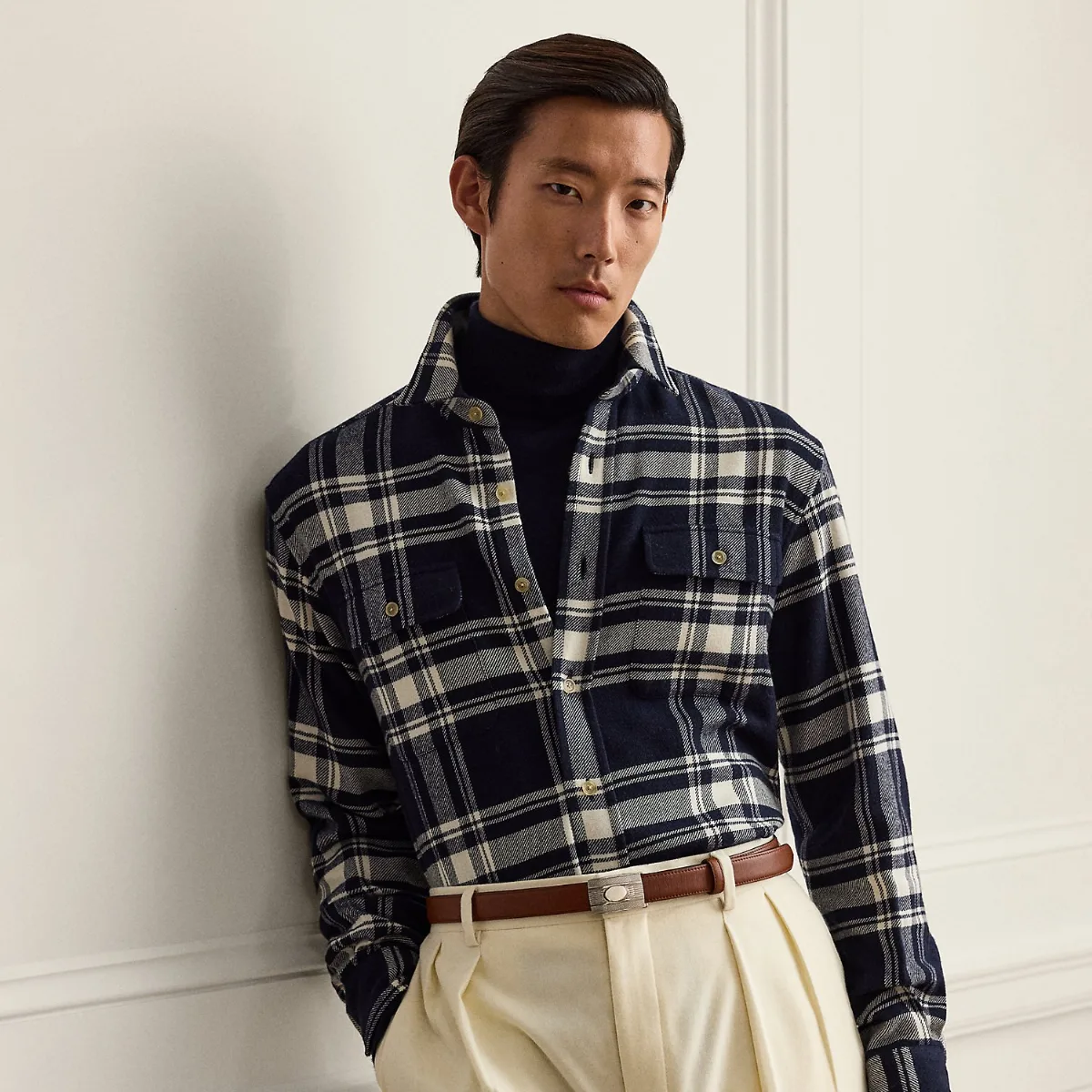 Plaid Flannel Shirt by Ralph Lauren