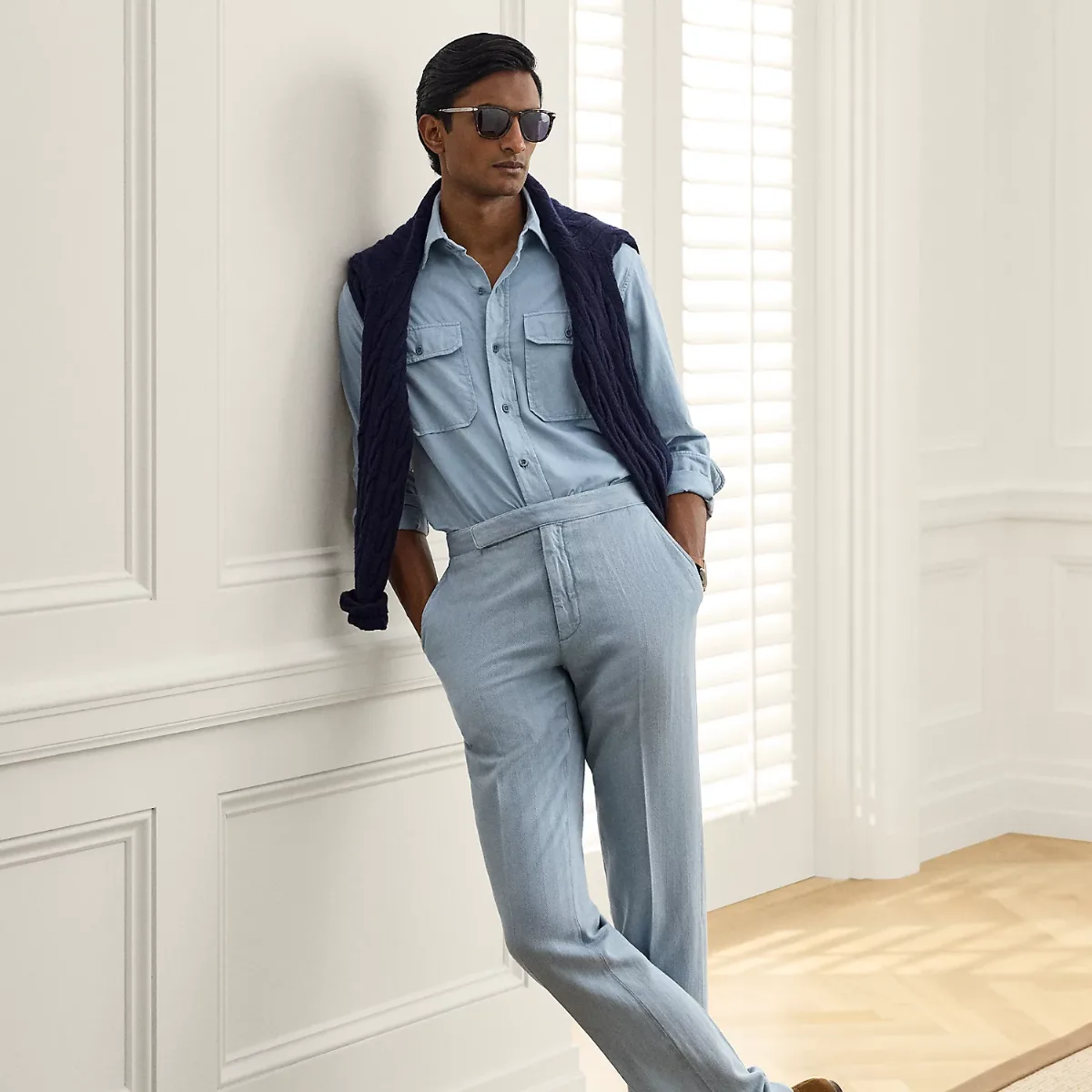 Gregory Hand-Tailored Trouser by Ralph Lauren