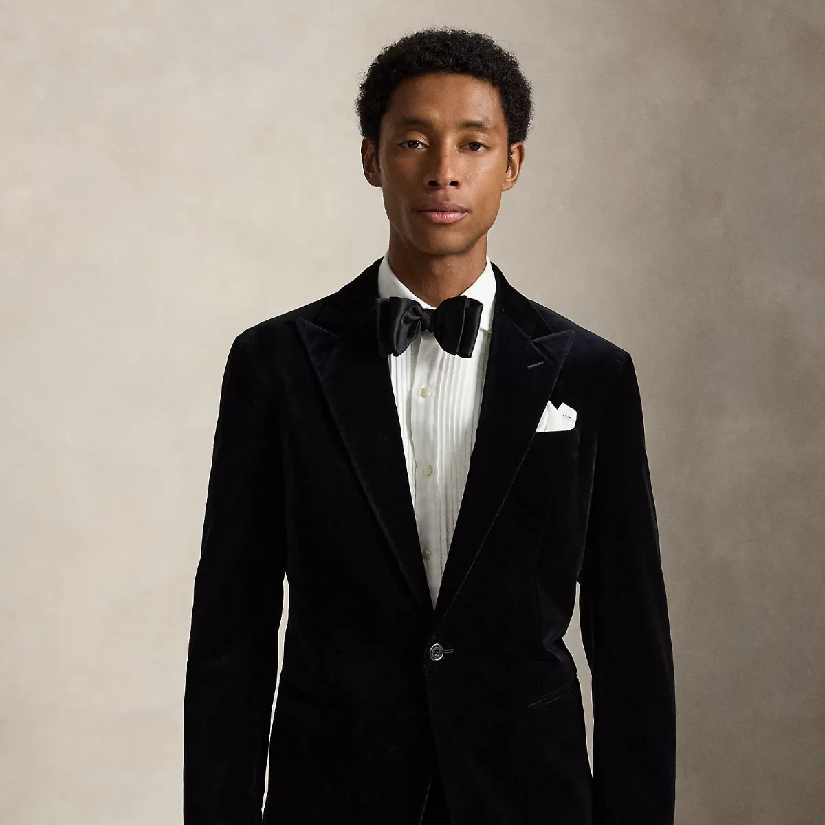 Polo Tailored Fit Velvet Suit Jacket
